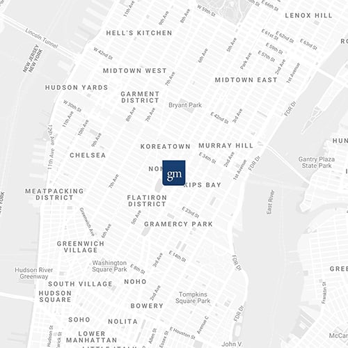 Location of New York office